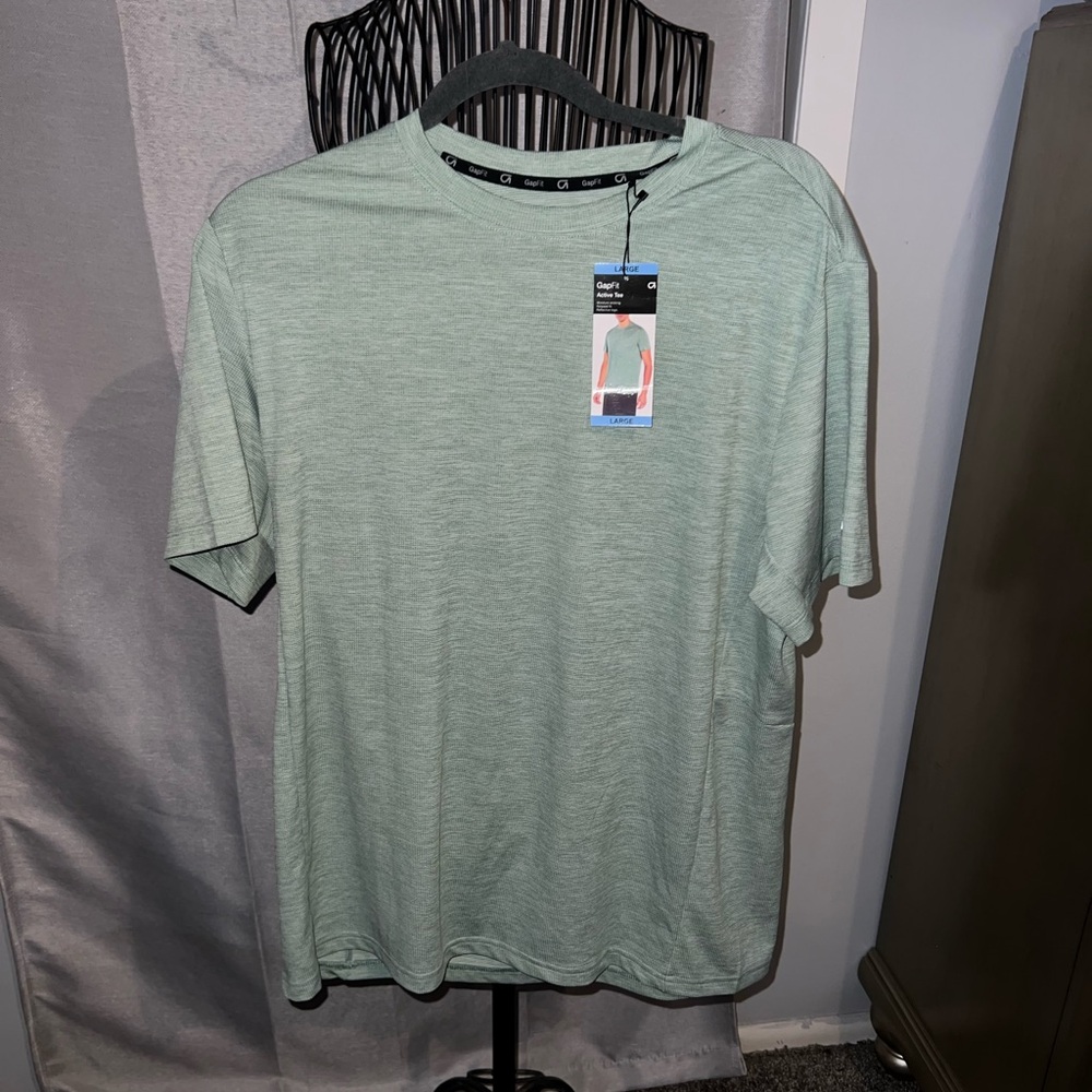 GAP Men's Mint Green Short Sleeve Tee